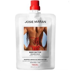 Josie Maran Travel Golden Hour- Whipped Argan Oil Refillable Firming Body Butter